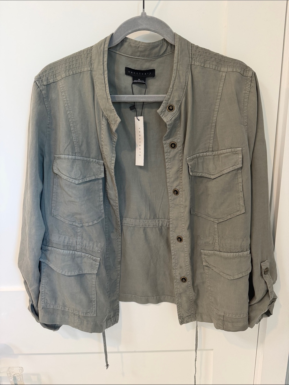 Sanctuary Gray Casual Jacket